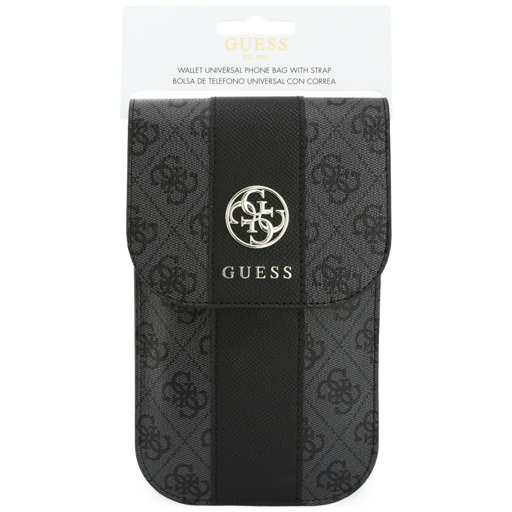 Univerzális Telefon Táska, Guess, 4G Classic Logo Csík, Fekete