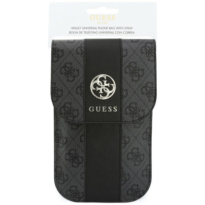 Univerzális Telefon Táska, Guess, 4G Classic Logo Csík, Fekete