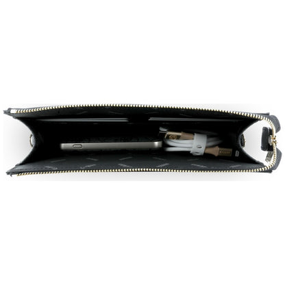 Univerzális telefontáska, Guess, 4G Round Classic Logo Stripe, fekete
