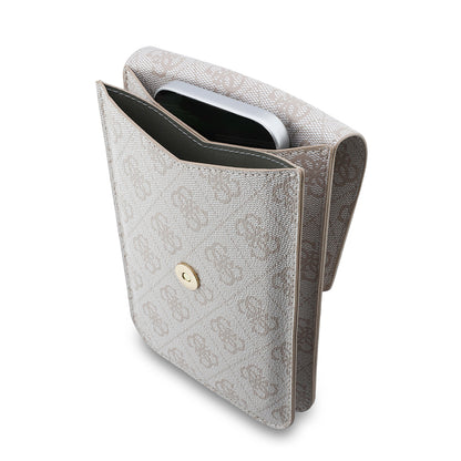 Universal Phone Bag, Guess, Fliptok Triangle 4G, Pink