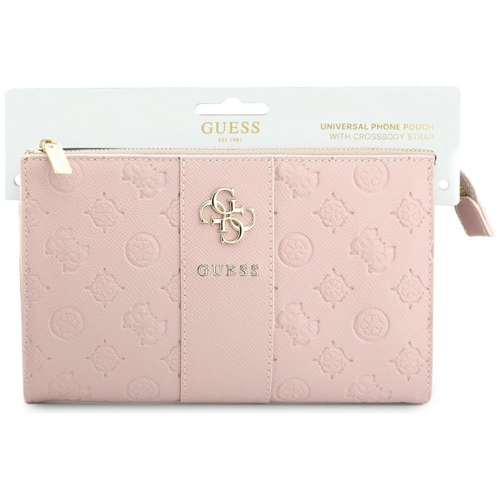 Univerzális Telefon Táska, Guess, Peony 4G Classic Logó, Rózsaszín