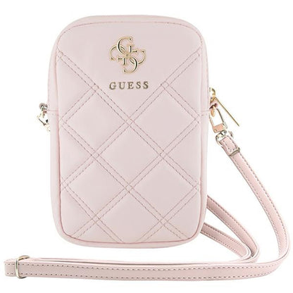 Univerzális Telefon Táska, Guess, Quilted 4G, Rózsaszín