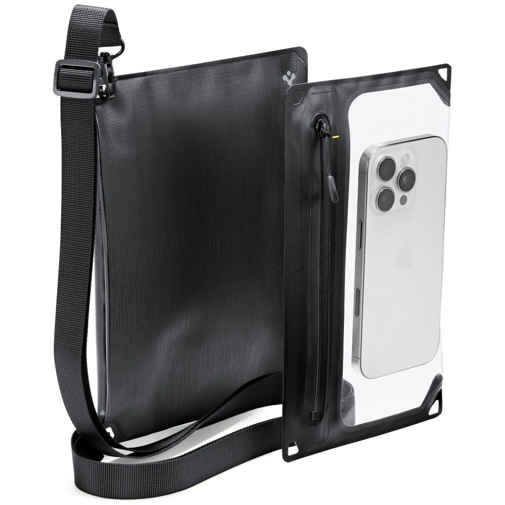 Spigen Crossbag univerzális vízálló táska és tok, fekete AMP09746