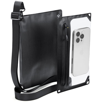 Spigen Crossbag univerzális vízálló táska és tok, fekete AMP09746
