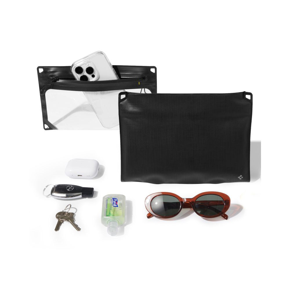 Spigen Crossbag univerzális vízálló táska és tok, fekete AMP09746