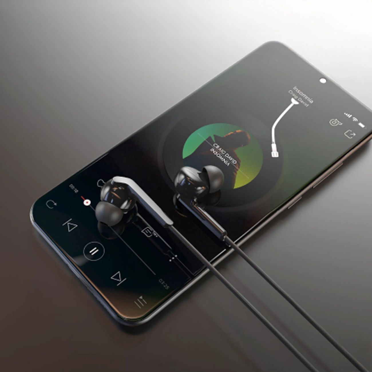 Handsfree 3.5mm Dudao X3+, Fekete