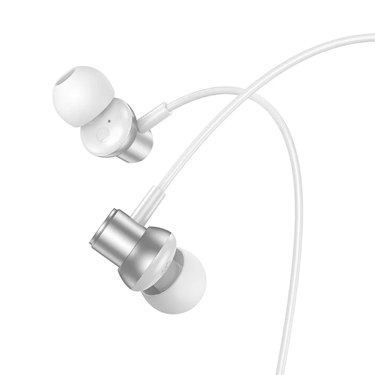 Handsfree 3.5mm HOCO M110, Ezüst