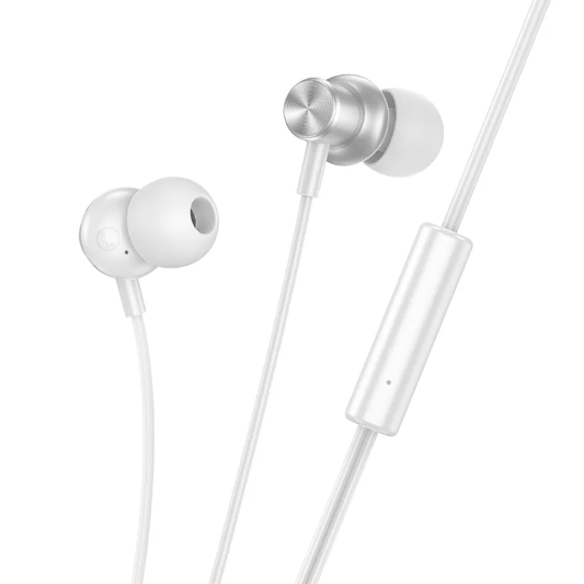 Handsfree 3.5mm HOCO M110, Ezüst