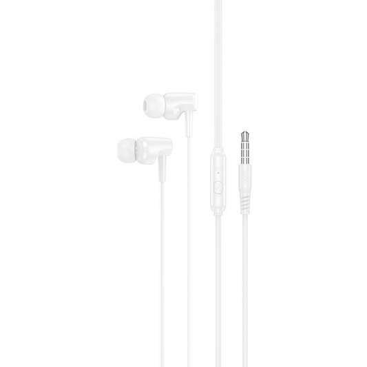 Handsfree 3.5mm HOCO M112, Fehér