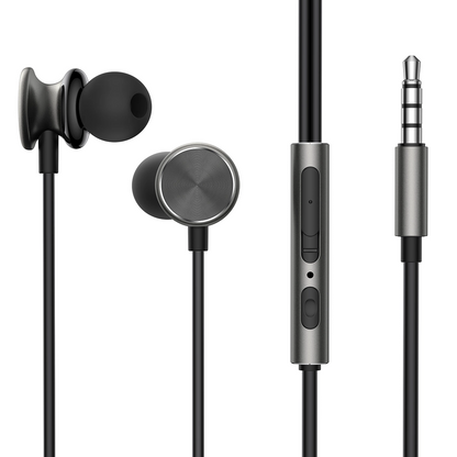 3,5 mm-es Joyroom JR-EW03 kihangosító, szürke