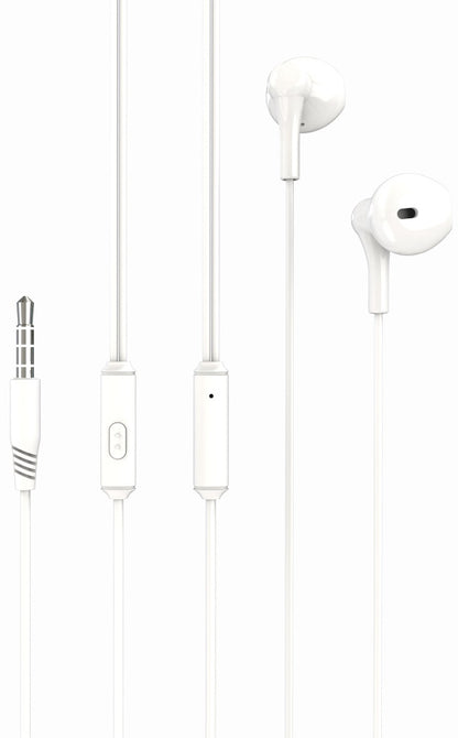 Handsfree 3.5mm XO Design EP39, Fehér