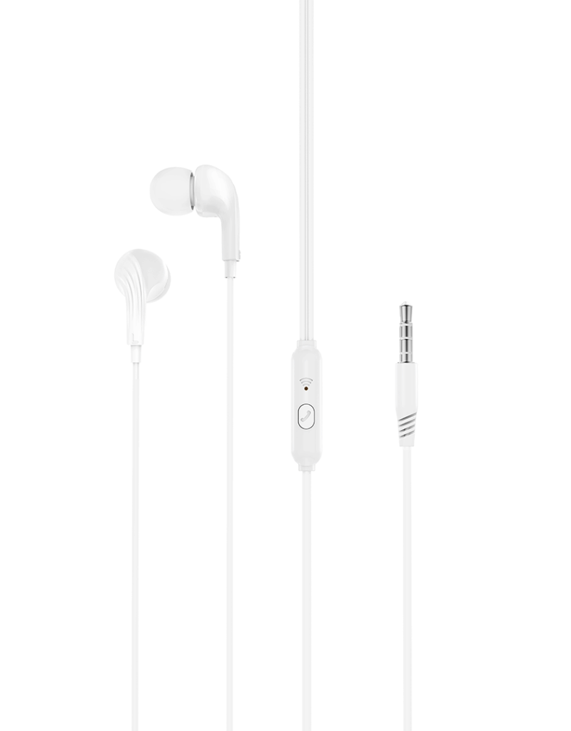 3,5 mm-es XO Design EP86 kihangosító, fehér