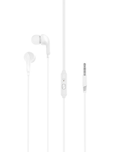 3,5 mm-es XO Design EP86 kihangosító, fehér