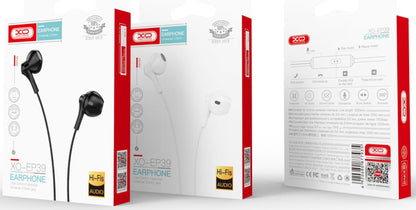 Handsfree 3.5mm XO Design EP39, Fehér