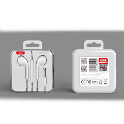Handsfree 3.5mm XO Design EP77, Fehér