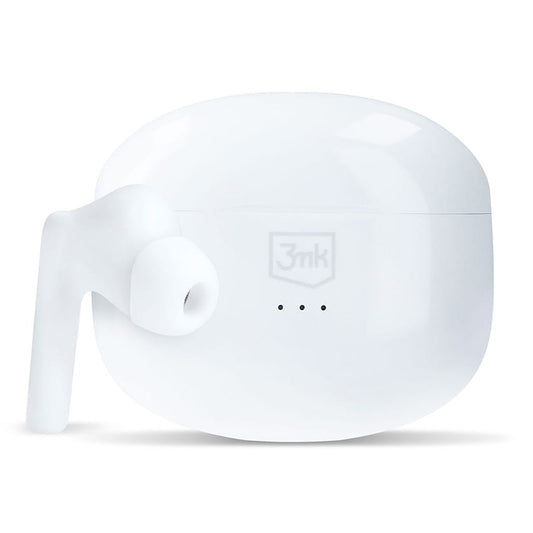 Bluetooth kihangosító 3MK LIFEPODS, TWS, ANC, Fehér