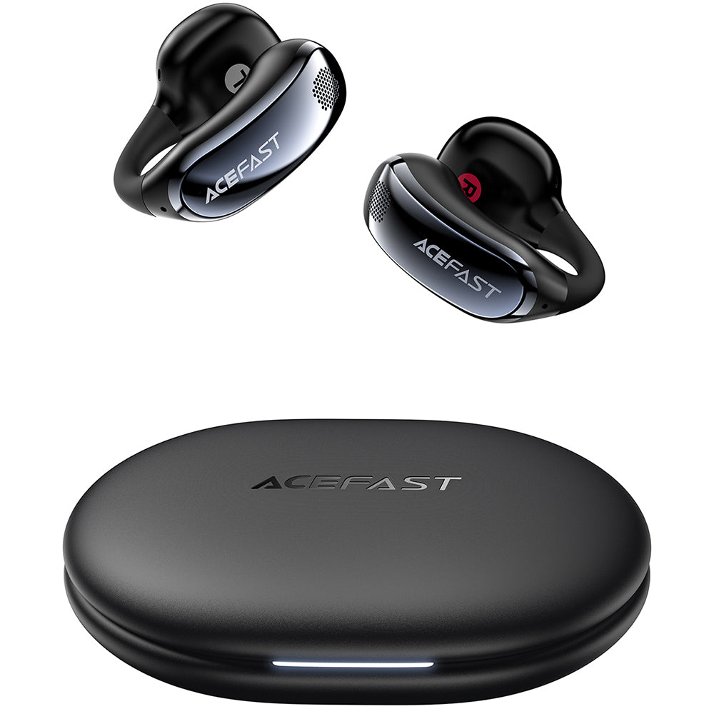 Handsfree Bluetooth Acefast Aceclip Pro, TWS, Fekete