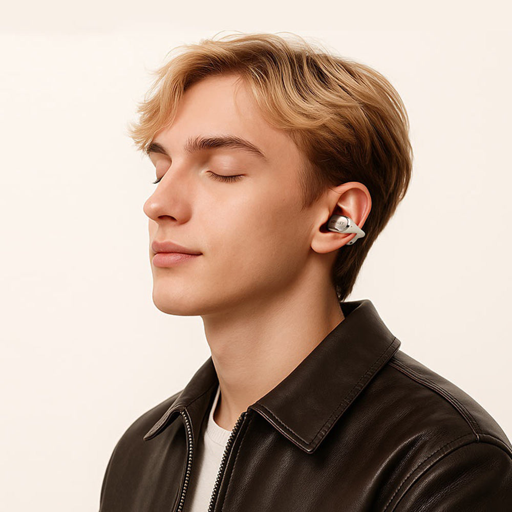 Handsfree Bluetooth Acefast Aceclip Pro, TWS, Fekete