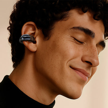 Handsfree Bluetooth Acefast Aceclip Pro, TWS, Fekete