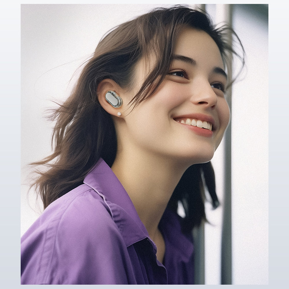 Handsfree Bluetooth Acefast Acefit Neo, TWS, Fehér