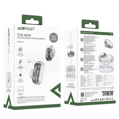 Handsfree Bluetooth Acefast Acefit Neo, TWS, Fehér