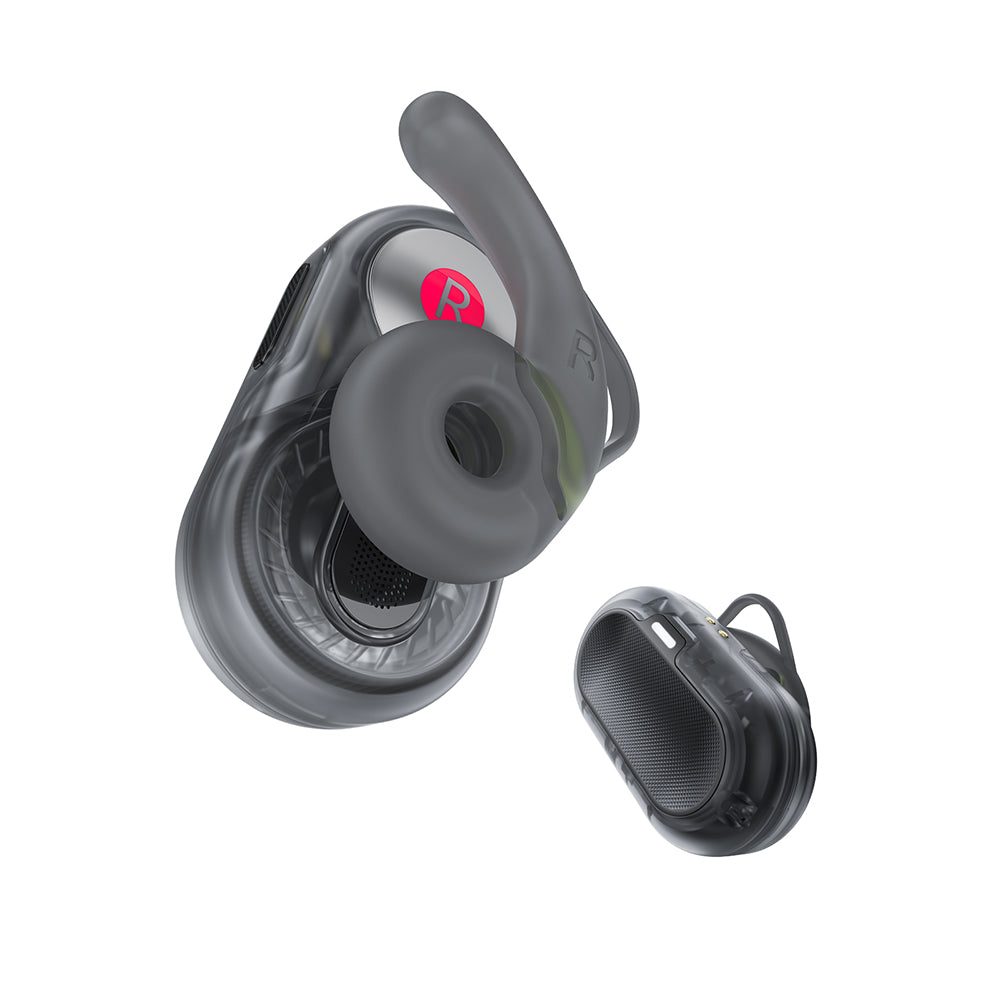 Handsfree Bluetooth Acefast Acefit Neo, TWS, Fekete