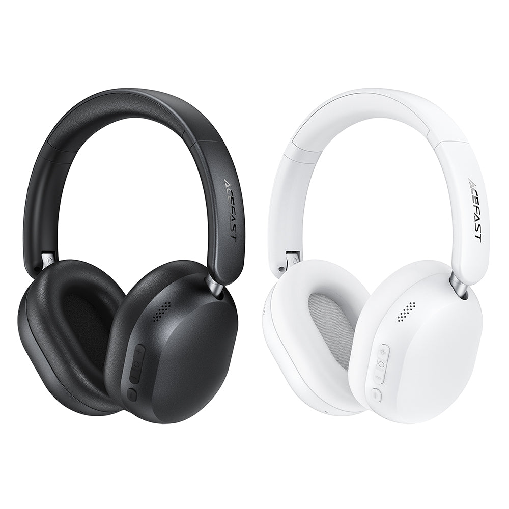 Handsfree Bluetooth Acefast H12, A2DP, ANC, Fekete