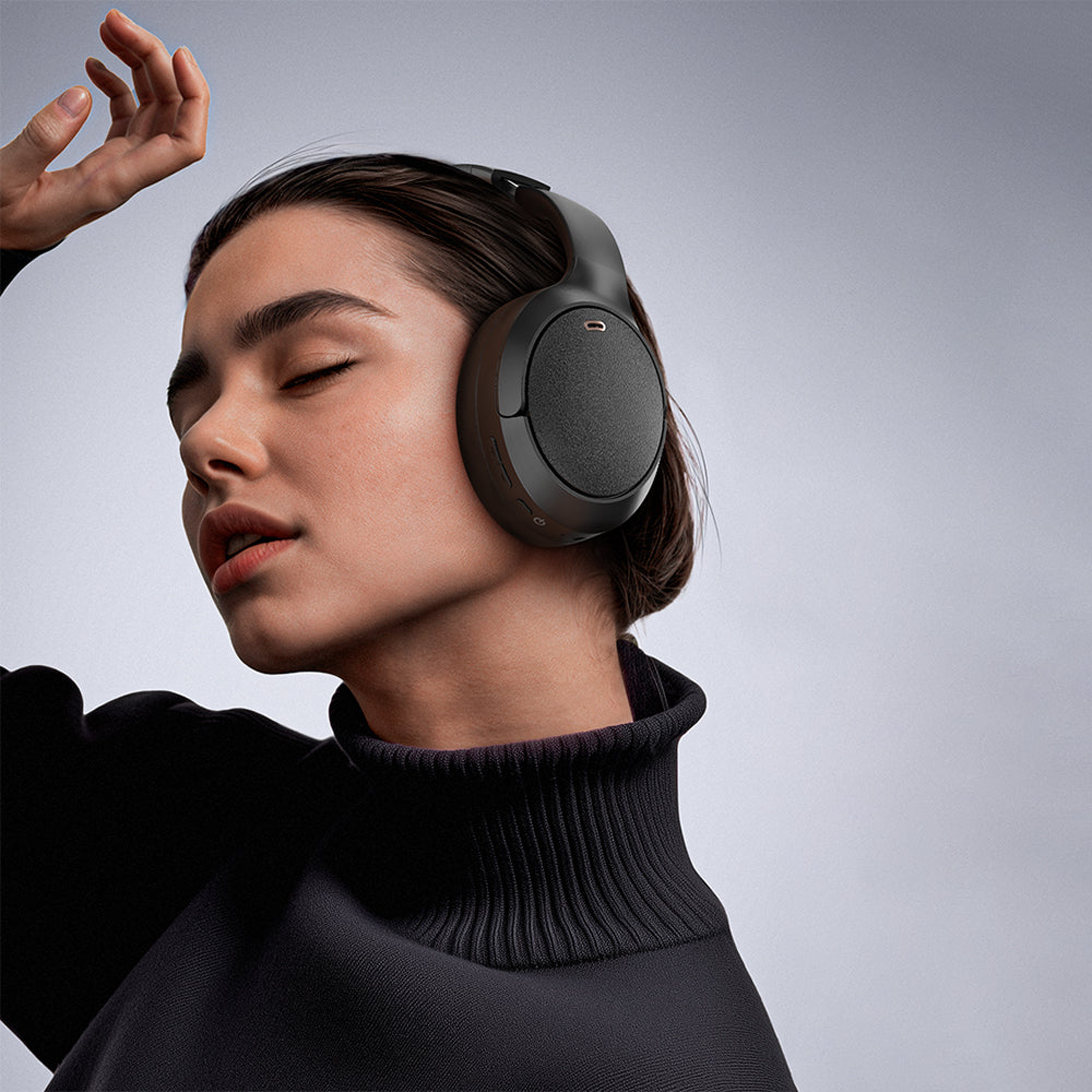 Handsfree Bluetooth Acefast H6, A2DP, ANC, Fehér