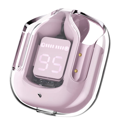 Handsfree Bluetooth Acefast T6, TWS, Rózsaszín