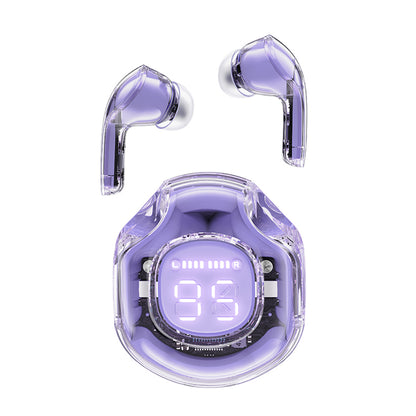 Handsfree Bluetooth Acefast T8, TWS, Lila