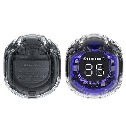 Handsfree Bluetooth Acefast T8, TWS, Fekete