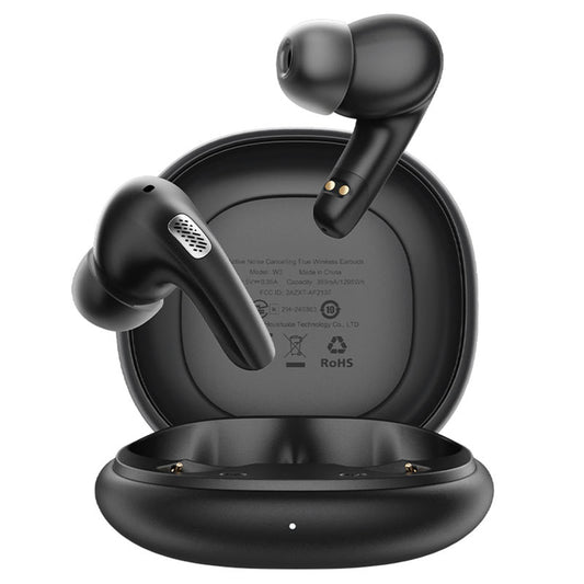 Bluetooth Handsfree Acefast W3, TWS, ANC, Fekete