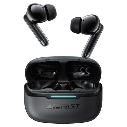 Handsfree Bluetooth Acefast W5, TWS, ANC, Fekete