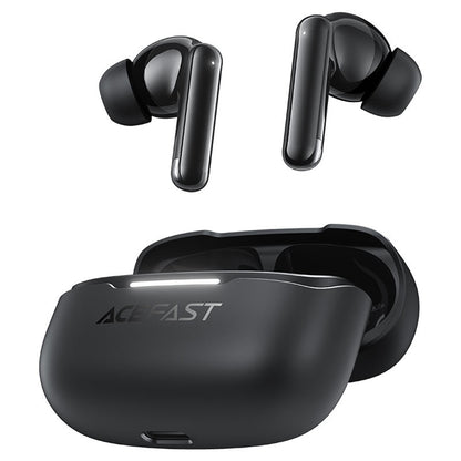 Handsfree Bluetooth Acefast W5, TWS, ANC, Fekete