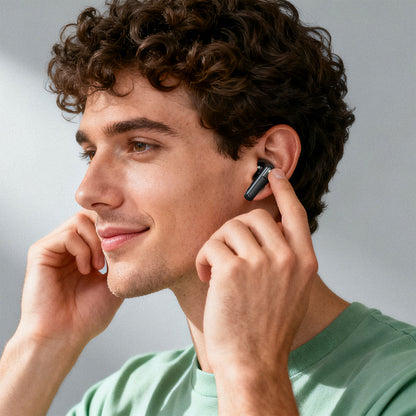 Handsfree Bluetooth Acefast W7, TWS, Fekete
