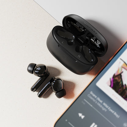 Handsfree Bluetooth Acefast W7, TWS, Fekete