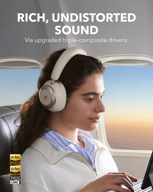 Bluetooth kihangosító Anker SoundCore Space One Pro, A2DP, ANC, Fehér A3062G21