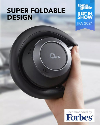 Bluetooth kihangosító Anker SoundCore Space One Pro, A2DP, ANC, Fekete A3062G11