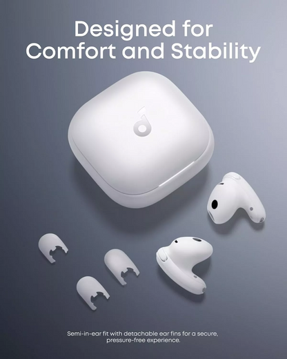 Bluetooth kihangosító Anker Soundcore Liberty Buds, TWS, ANC, Fehér D1200G21