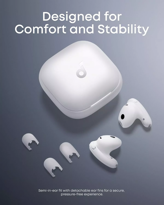 Bluetooth kihangosító Anker Soundcore Liberty Buds, TWS, ANC, Fehér D1200G21