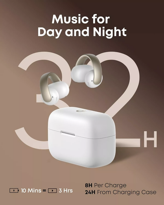 Bluetooth kihangosító Anker Soundcore AeroClip, TWS, Fehér A3388G21