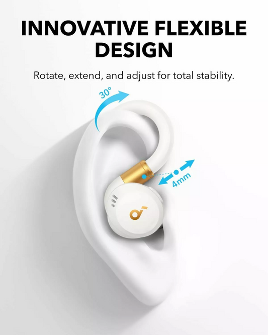 Bluetooth kihangosító Anker Soundcore Sport X20, TWS, ANC, Fehér A3968G21