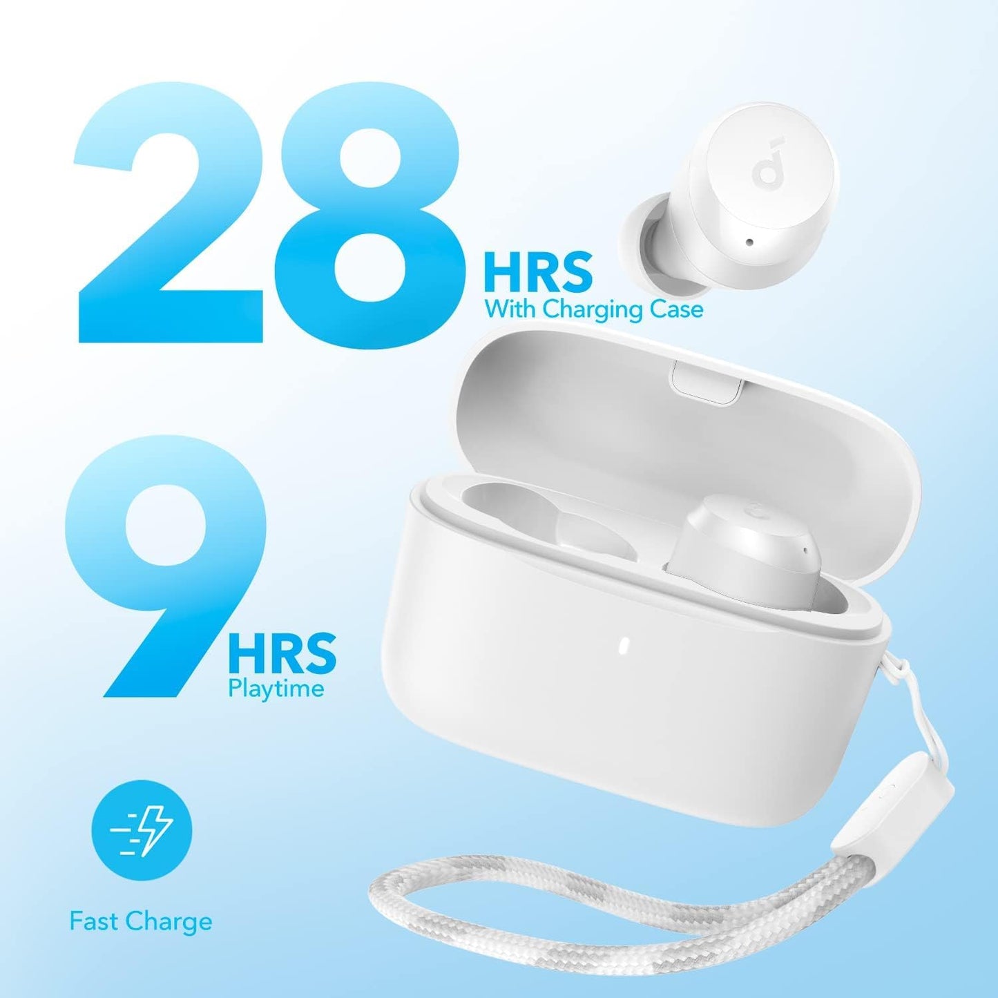 Handsfree Bluetooth Anker SoundCore A25i, TWS, Fehér A3948G21
