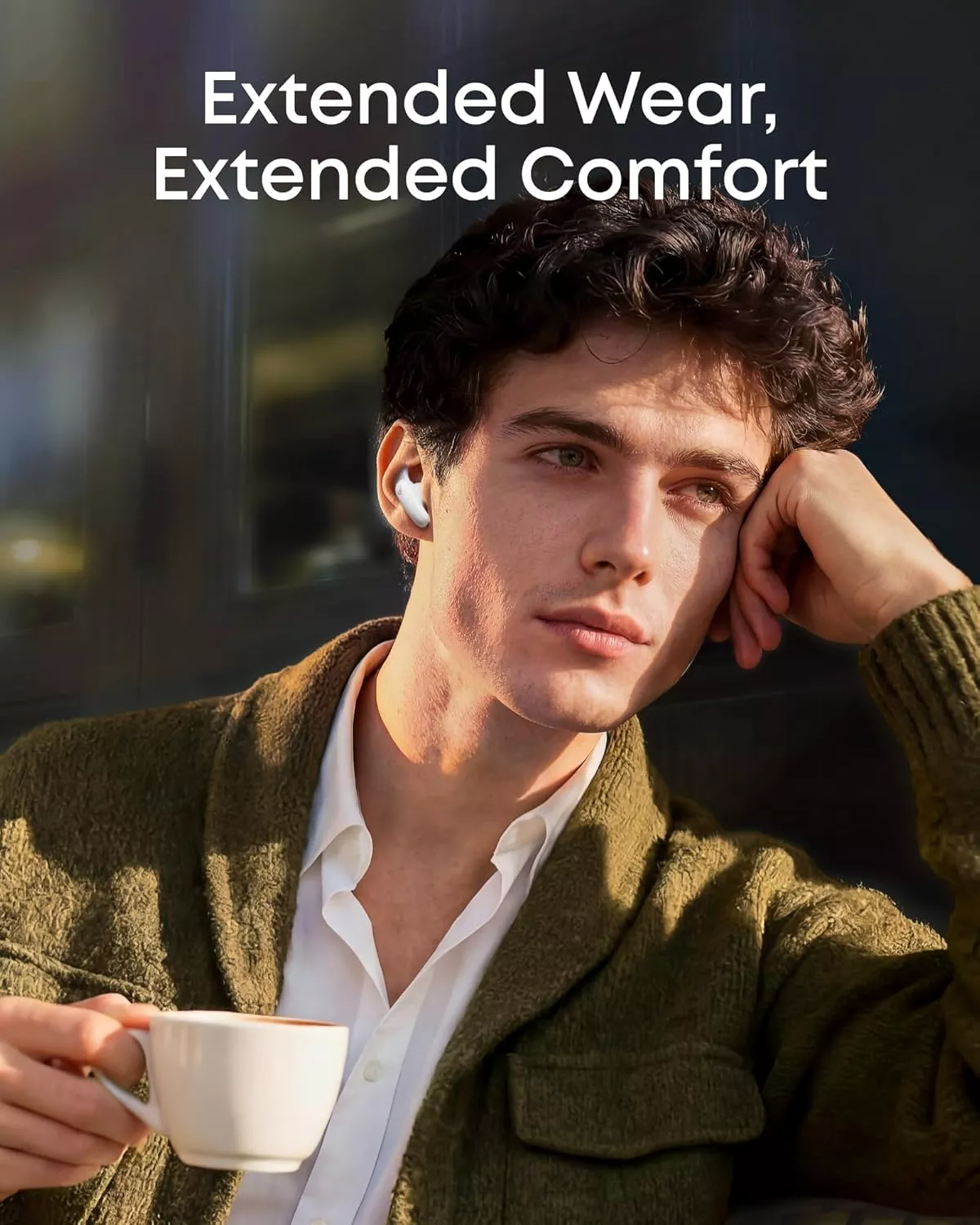 Bluetooth kihangosító Anker Soundcore Liberty Buds, TWS, ANC, Fehér D1200G21