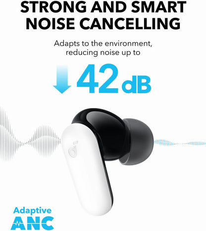 Handsfree Bluetooth Anker SoundCore P30i, TWS, ANC, Fehér A3959321