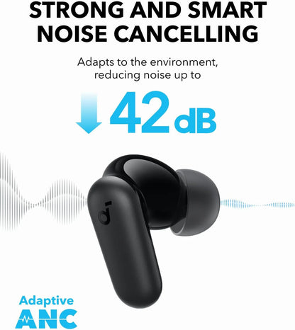 Handsfree Bluetooth Anker SoundCore P30i, TWS, ANC, Fekete A3959Z11