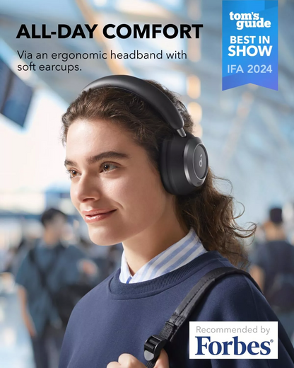 Bluetooth kihangosító Anker SoundCore Space One Pro, A2DP, ANC, Fekete A3062G11