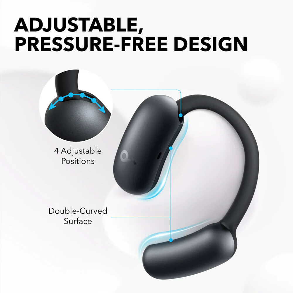 Handsfree Bluetooth Anker SoundCore AeroFit 2, TWS, Fekete A3874G11