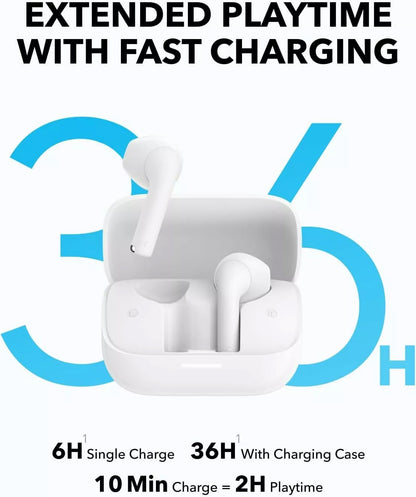 Handsfree Bluetooth Anker Soundcore K20i, TWS, Fehér A3994G21