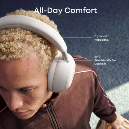 Handsfree Bluetooth Anker SoundCore Space 2, A2DP, ANC, White D1402G21